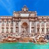 Trevi Fountain Italy Paint by numbers