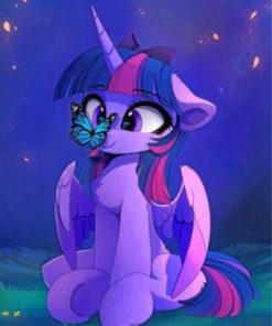 Twilight Sparkle My Little Pony paint by numbers