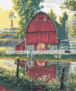 At The Farm paint by numbers