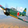 A6m Zero Hd Helicopter Paint by numbers