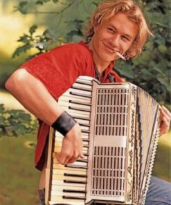 The Australian Actor Heath Ledger Paint by numbers