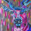 Abstract Deer Paint by numbers