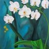 Aesthetic Orchid Flowers Paint by numbers