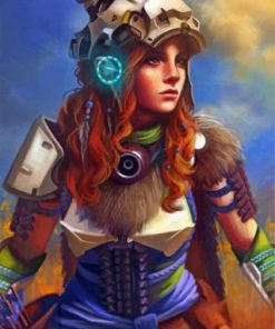 Aloy Horizon Zero Dawn Paint by numbers