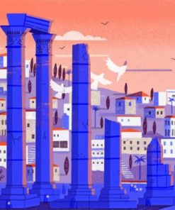 Amman Illustration Paint by numbers