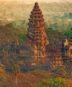 Angkor Wat Paint by numbers