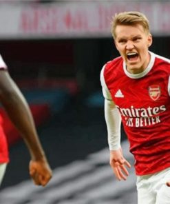 Martin Odegaard Paint by numbers
