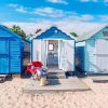 Beach Huts Paint by numbers