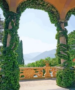 Bellagio Lake Como Paint by numbers