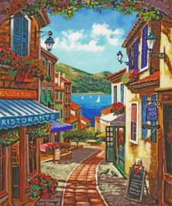 Bellagio Street Paint by numbers