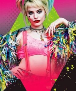 Harley Quinn Paint by numbers