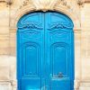 Blue Door Paint by numbers