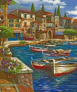 Silent Harbor Paint by numbers