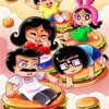 Bobs Burgers Illustration Paint by numbers