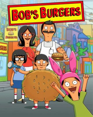 Bobs Burgers Paint by numbers