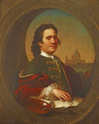 Canaletto Self Portrait Paint by numbers