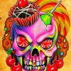 Candy Skull Paint by numbers