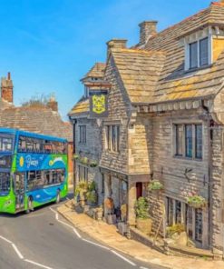 Dorset Town Paint by numbers