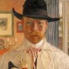 Carl Larsson Self Portrait Paint by numbers
