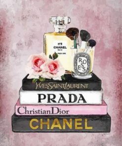 Chanel Perfume Bottle paint by numbers