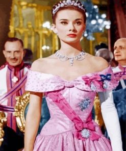 Classy Audrey Hepburn Paint by numbers