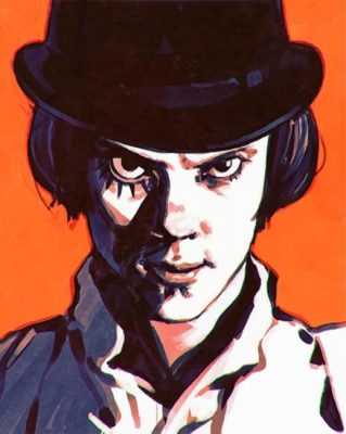 Clockwork Orange Art Paint by numbers