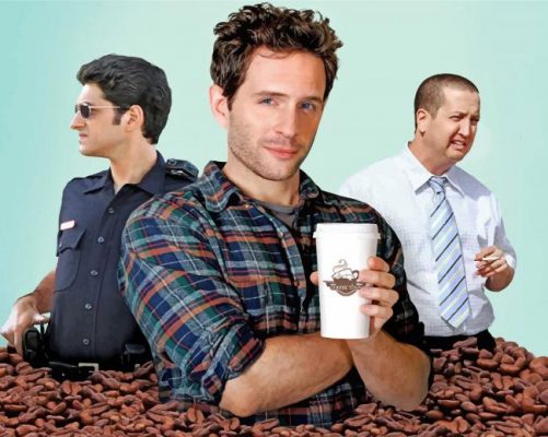 Coffee Town Paint by numbers