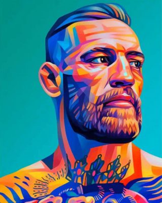 Conor Mcgregor Pop Art Paint by numbers