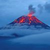 Cool Volcano Paint by numbers