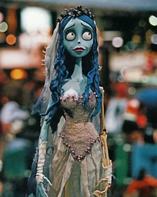 Corpse Bride Paint by numbers