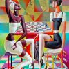 Cubism Art Paint by numbers