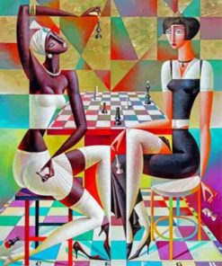 Cubism Art Paint by numbers