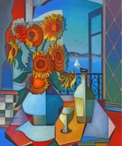 Cubism Art Paint by numbers