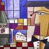 Cubist Man Paint by numbers