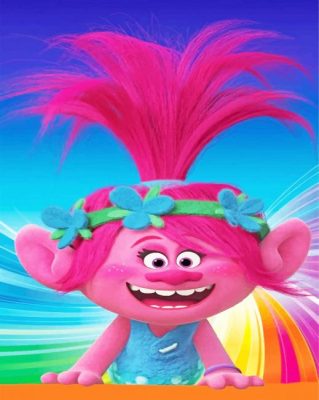 Cute Poppy Paint by numbers