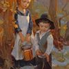 Cute Siblings paint by numbers