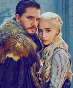 Daenerys And Jon paint by numbers