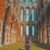 Whitby Abbey Paint by numbers
