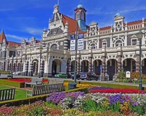 Otago University Paint by numbers