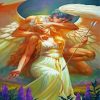 Eros And Psyche Paint by numbers