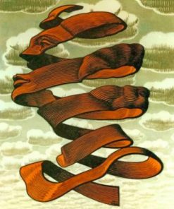 Escher Weird Art Paint by numbers