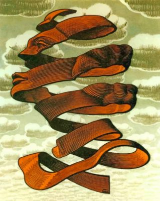 Escher Weird Art Paint by numbers