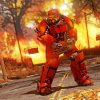 Fallout Gaming paint by numbers