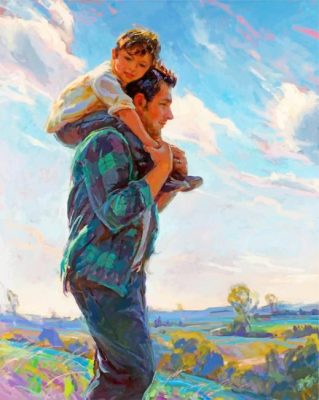 Father And Son Paint by numbers