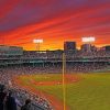 Fenway Park Boston paint by numbers