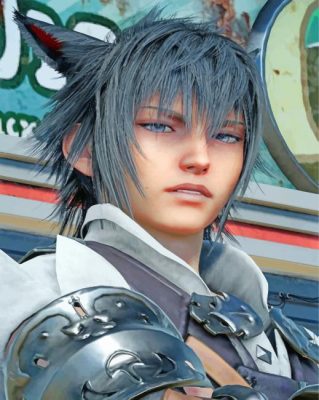 Final Fantasy Paint by numbers