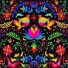 Folk Art Mexican paint by numbers