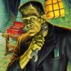 Frankenstein paint by numbers