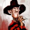 Freddy Krueger Paint by numbers