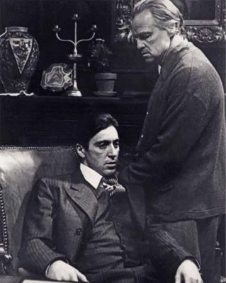 Godfather Movie Paint by numbers